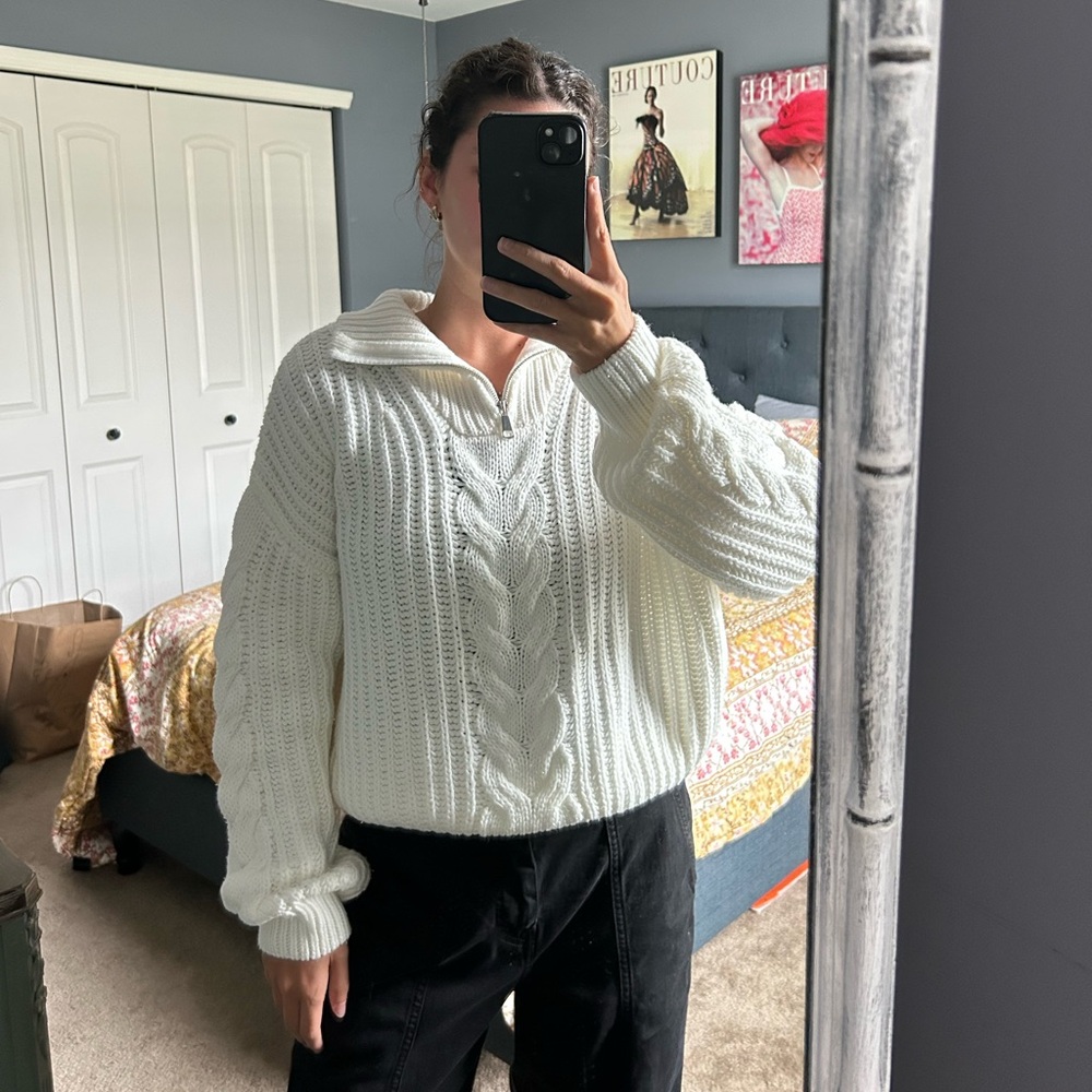 Elan Half Zip Sweater